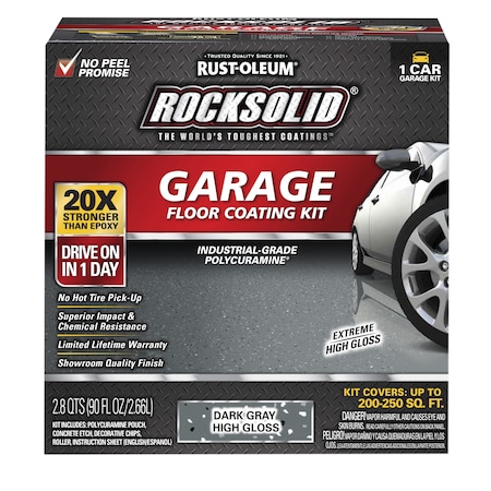 Rust-Oleum 1 Car Kit High Gloss Finish, Dark Gray 317286